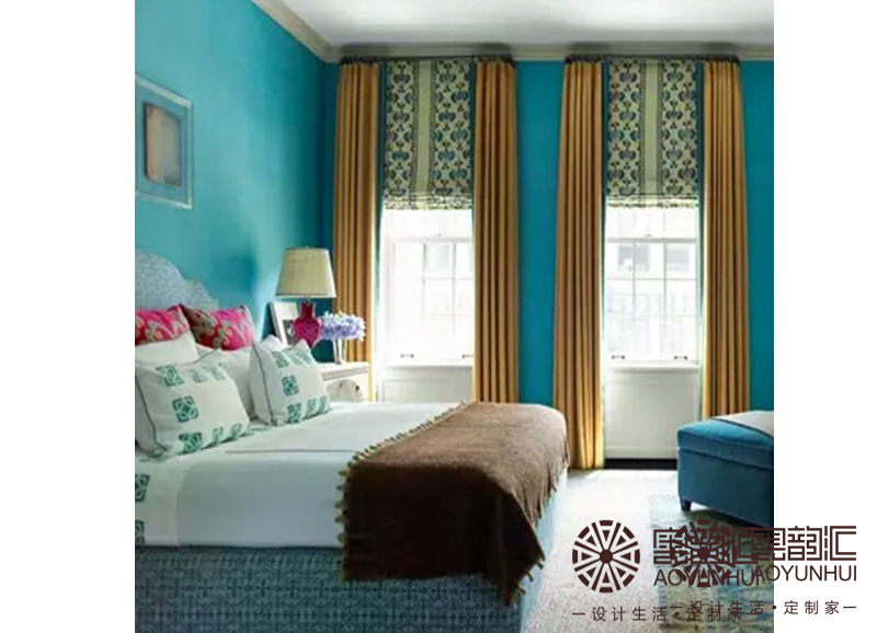 青，東方色也——如夢如幻（臥室）