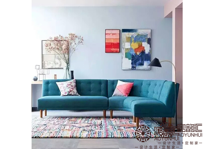 青，東方色也——閑聚時光（客廳）