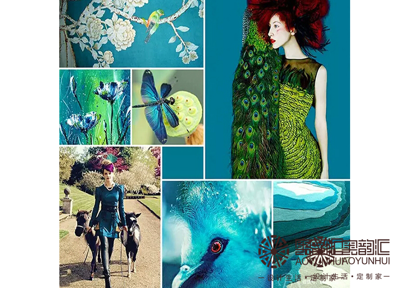 青，東方色也——流行時尚