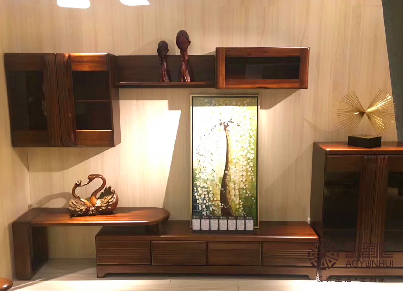 懷舊復古木色——收納柜