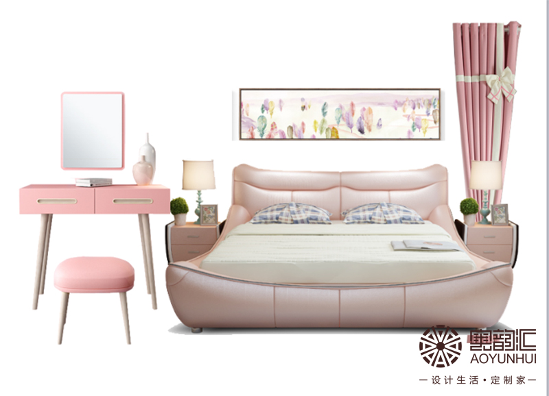 夢幻粉——窩一起（臥室）