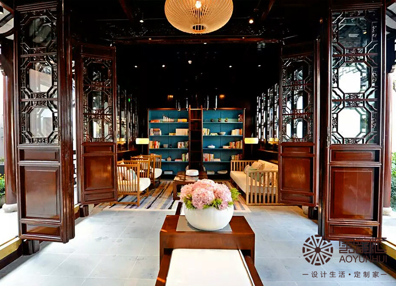 懷舊復古木色——齊聚一堂（門窗、木柜定制）