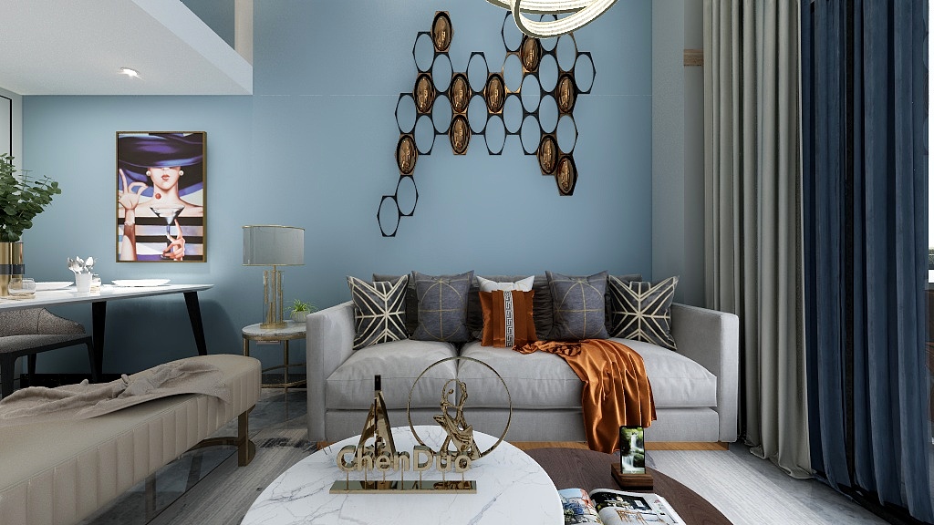 45㎡-現(xiàn)代雅居-平凡生活