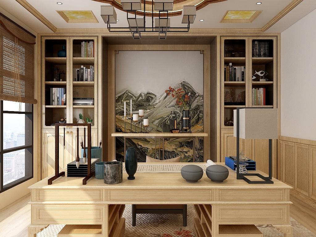 新中式-茶室禪意