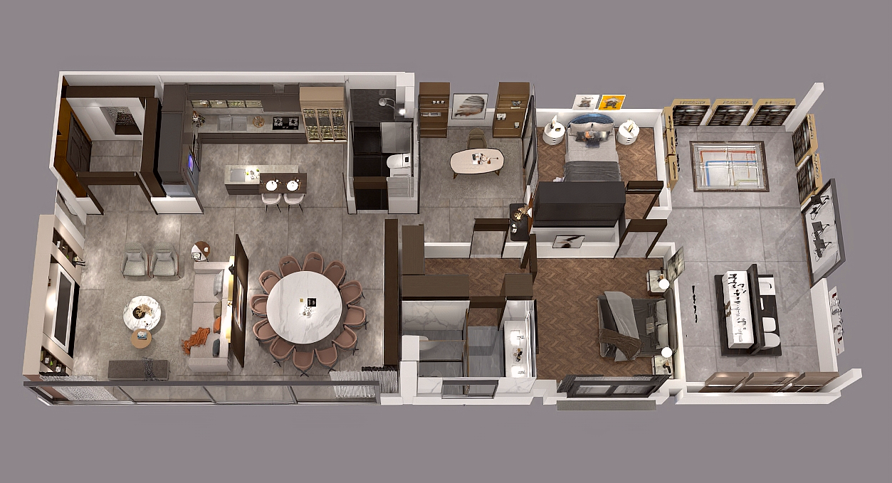 高利成交型整裝展廳系列1——樣板間