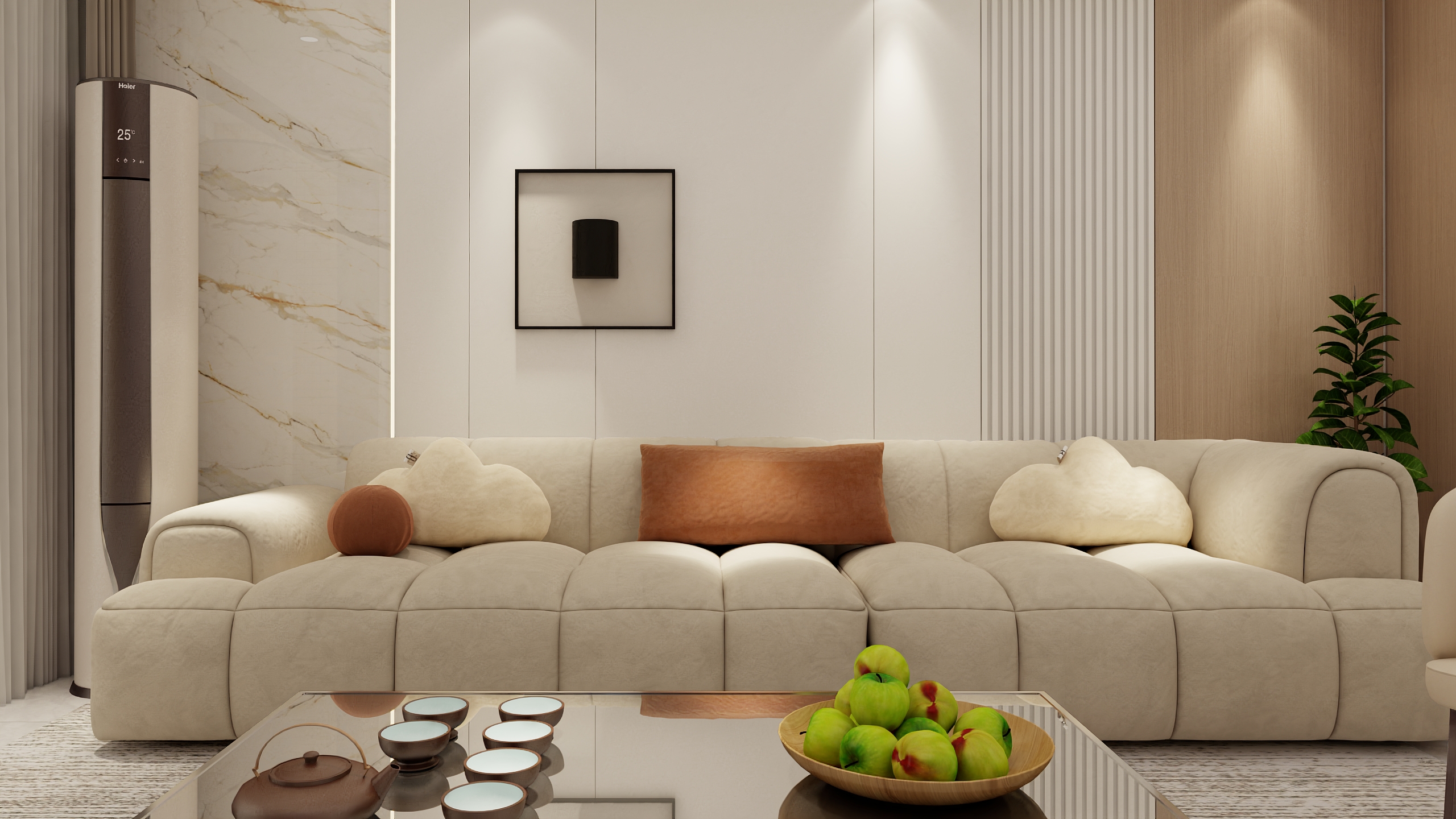 溫暖的燈光、舒適的環(huán)境營造家的感覺